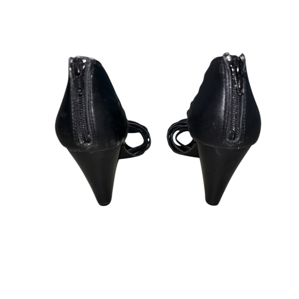 Seychelles Black Leather Menace Angular Heels Size 8.5 NWOB - Picture 3 of 11